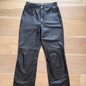 Veda 100% Leather Pants